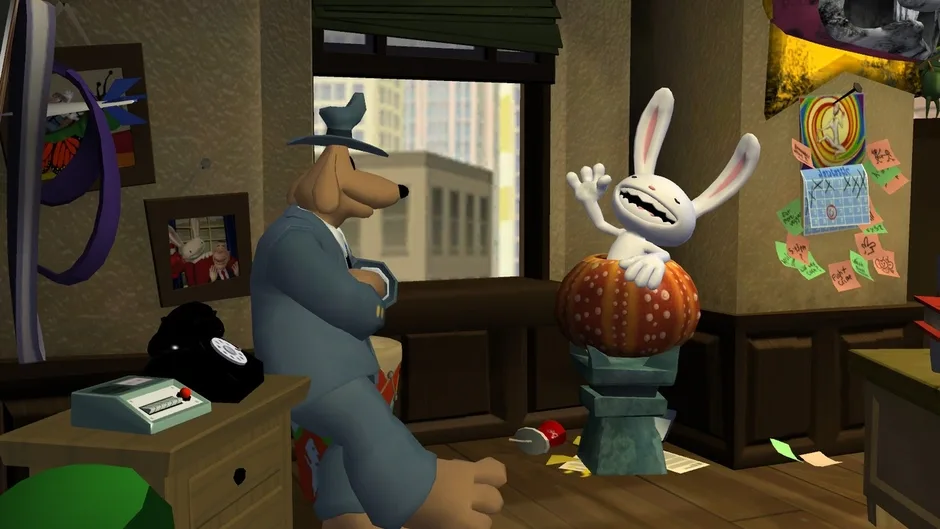 Sam & Max: Beyond Time and Space, captura de tela 5