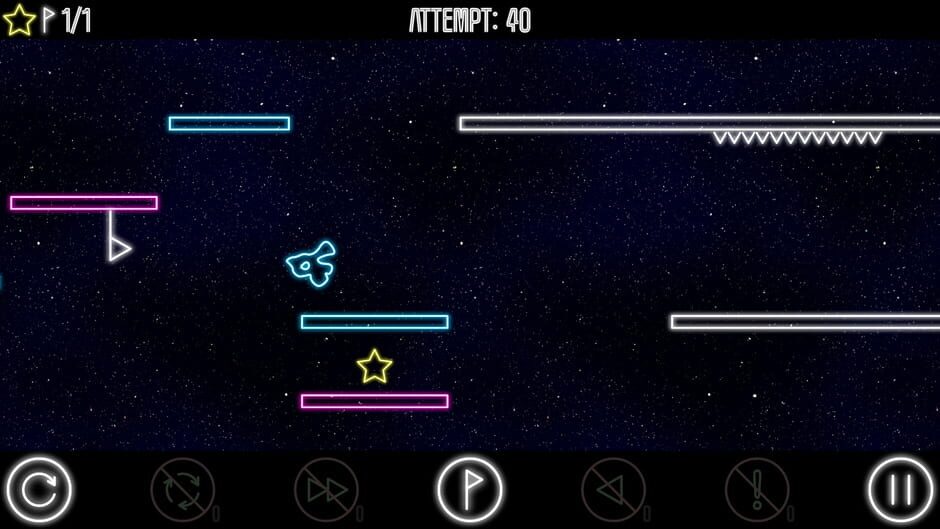 สกรีนช็อตจาก Neon Runner - Gravity Dash (รูปที่ 3)