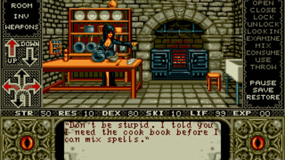 Elvira: Mistress of the Dark Screenshot