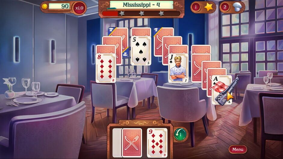 Screenshots Chef Solitaire: USA