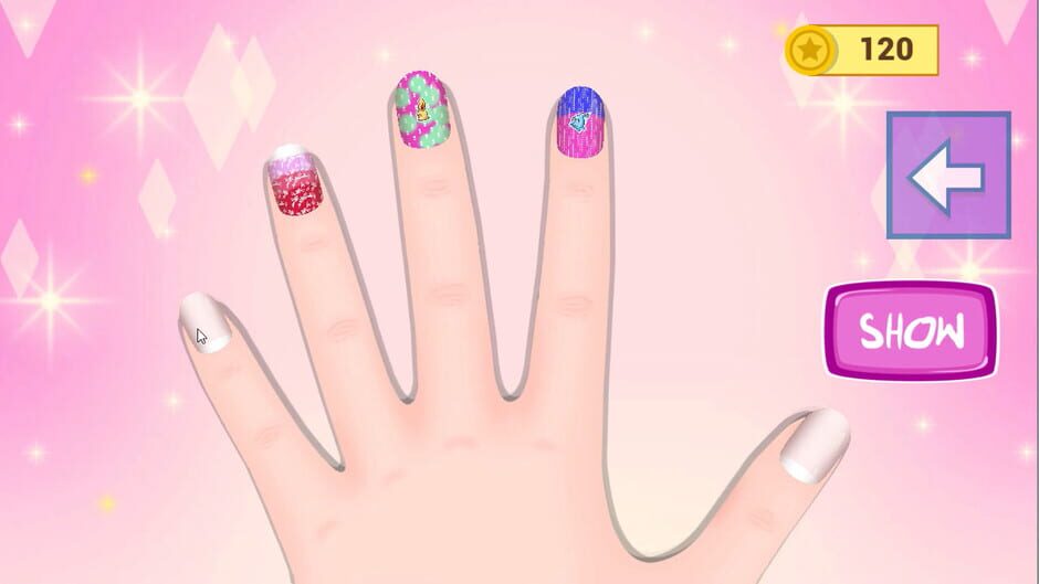 สกรีนช็อตจาก Vampirina's Nails (รูปที่ 4)