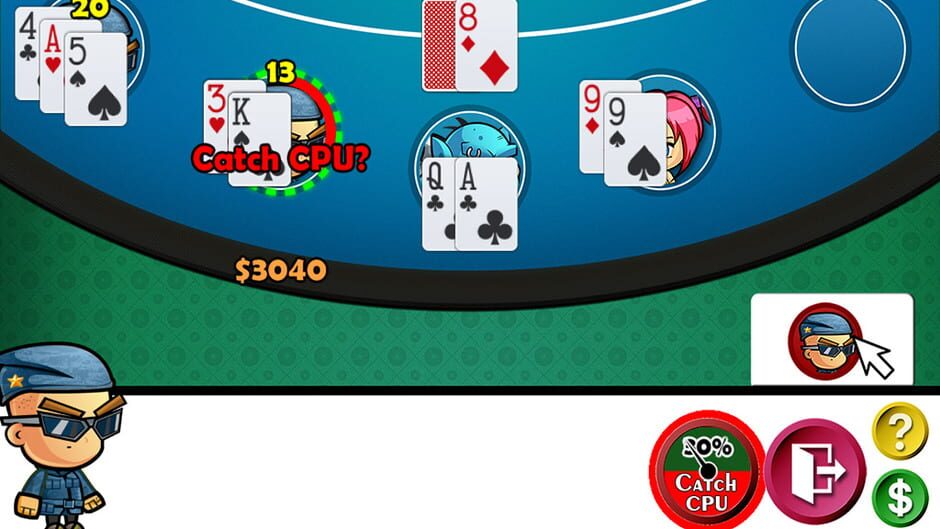 Cheaters Blackjack 21 Screenshot