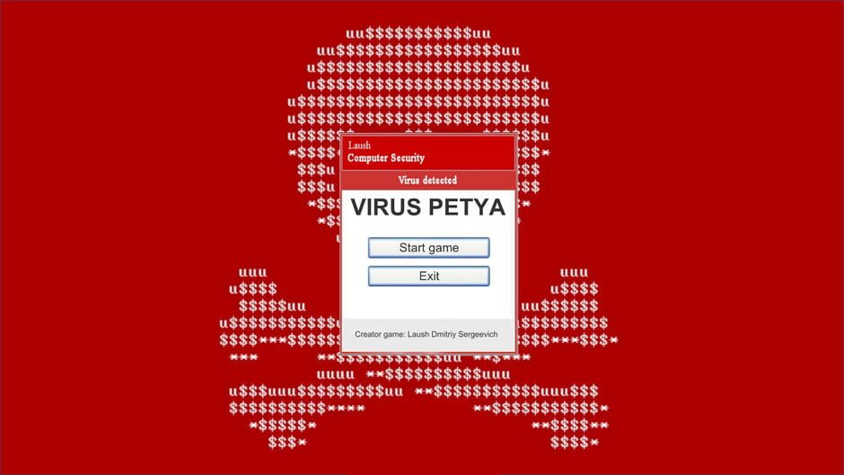 Virus Petya Screenshot