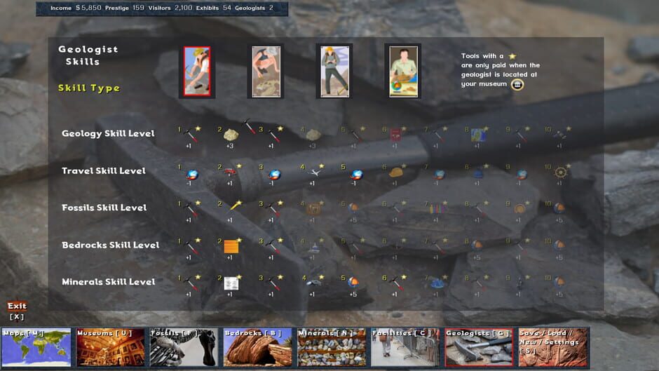 The Geology Game Screenshot