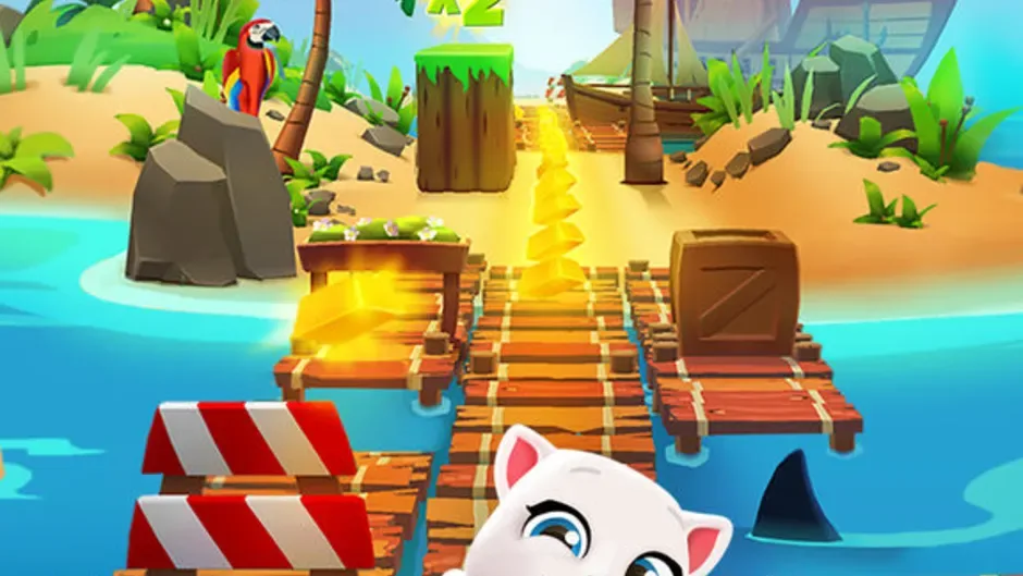 Кадър от Talking Tom Gold Run