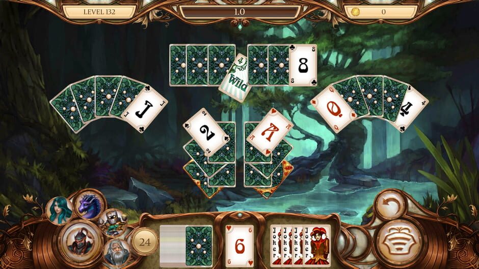 Snow White Solitaire: Legacy of Dwarves Screenshot