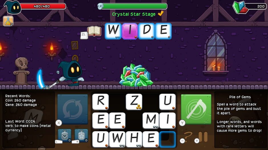 Letter Quest Remastered: Grimm's Journey Screenshot