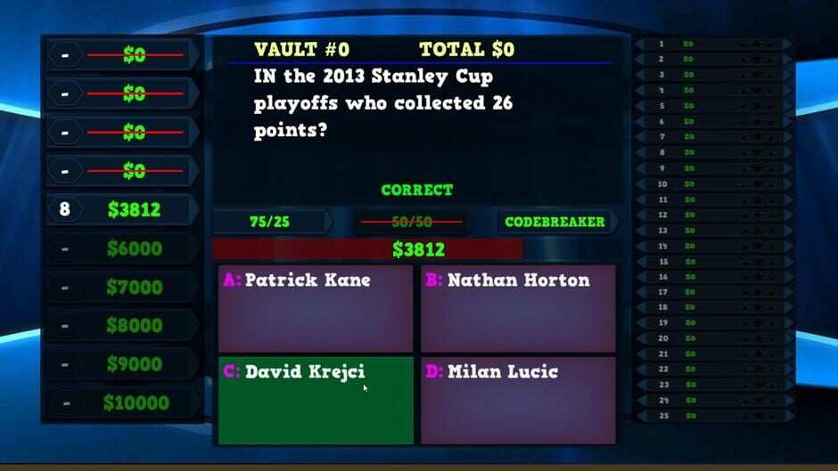 Trivia Vault: Hockey Trivia Screenshot