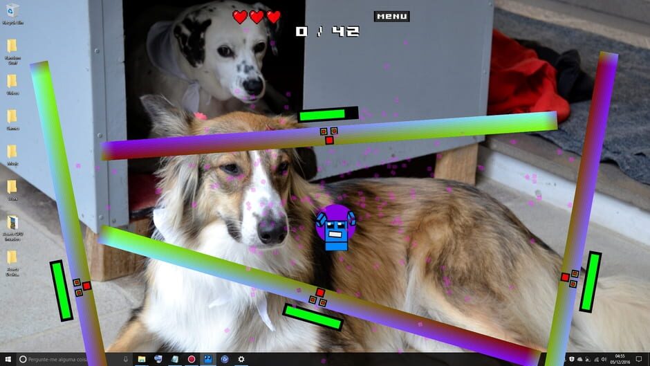 CPU Invaders Screenshot