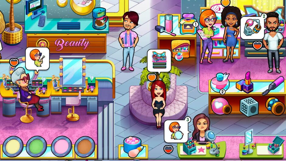 Sally's Salon: Kiss & Make-Up Screenshot
