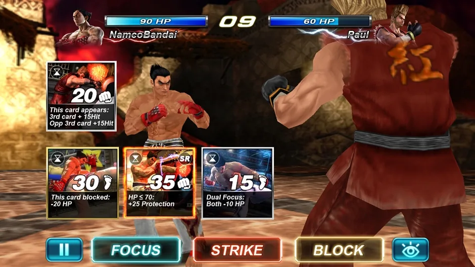 Tekken Card Tournament screenshot