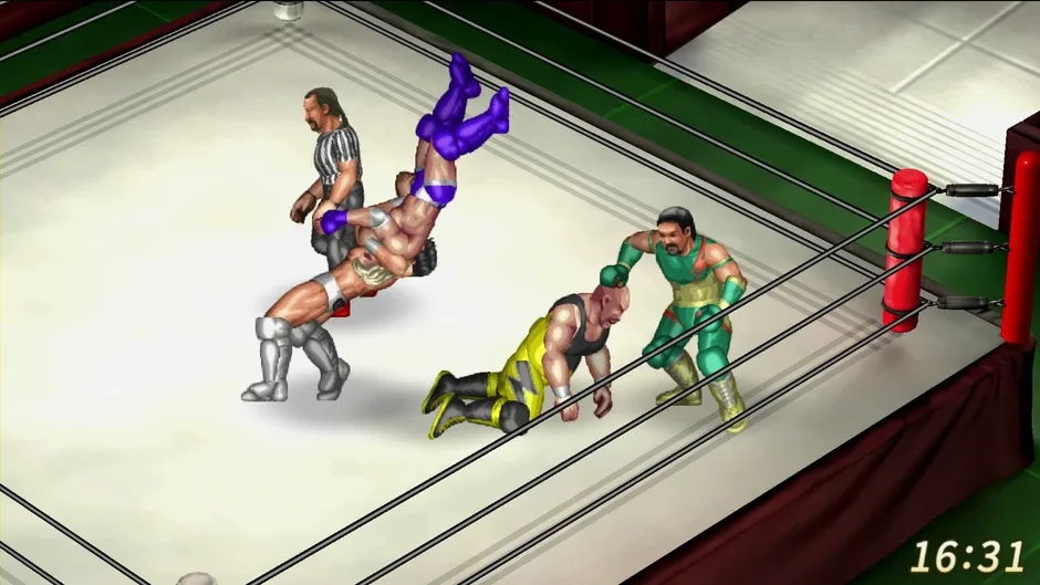 Fire Pro Wrestling World, captura de tela 1