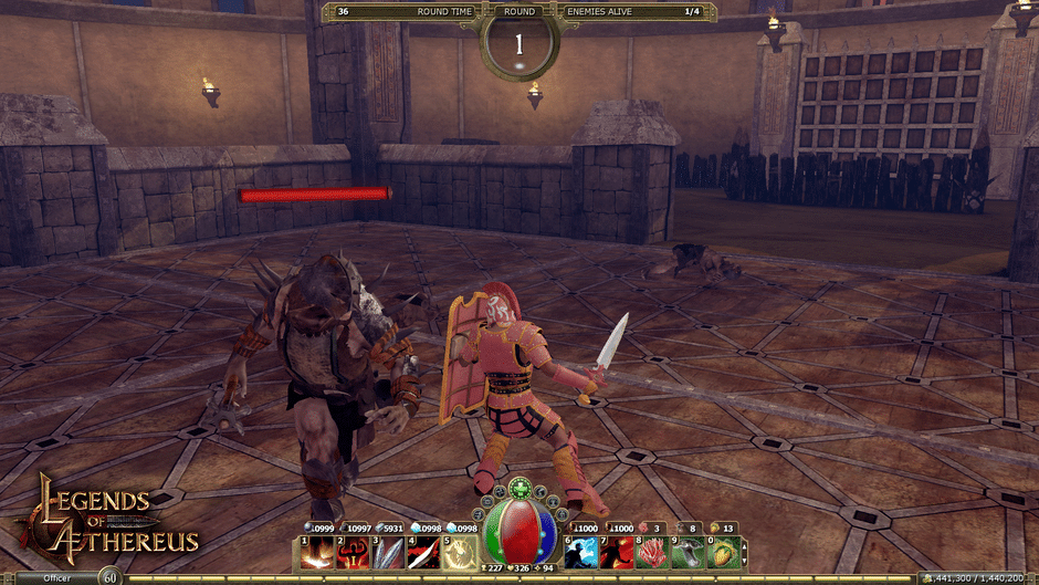 Legends of Aethereus Screenshot