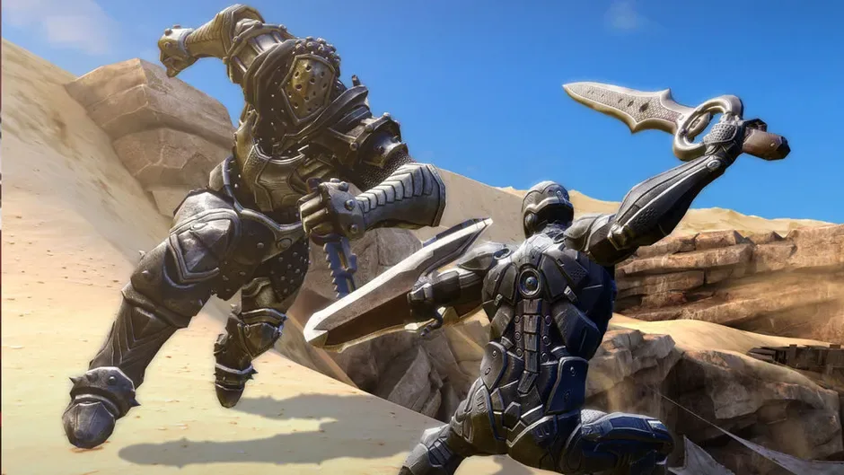 Infinity Blade III, captura de tela 1