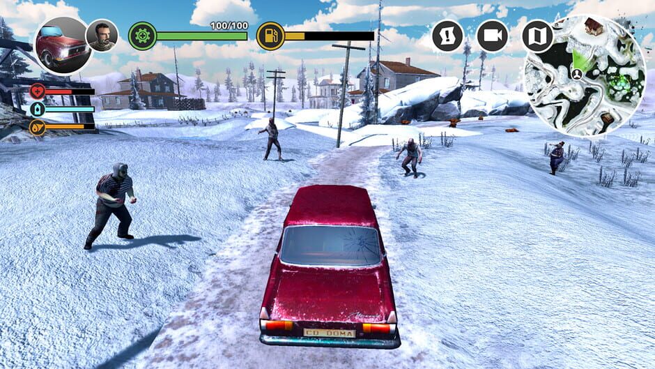 Road Z Survival: The Last Winter Screenshot