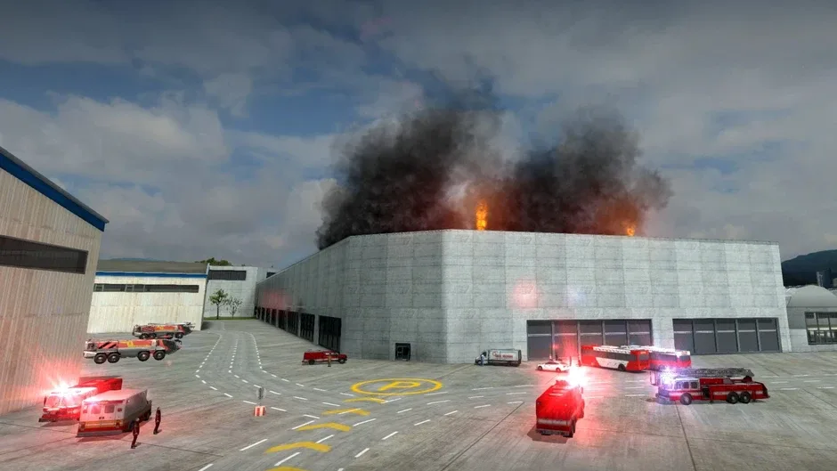 Airport Firefighters: The Simulation