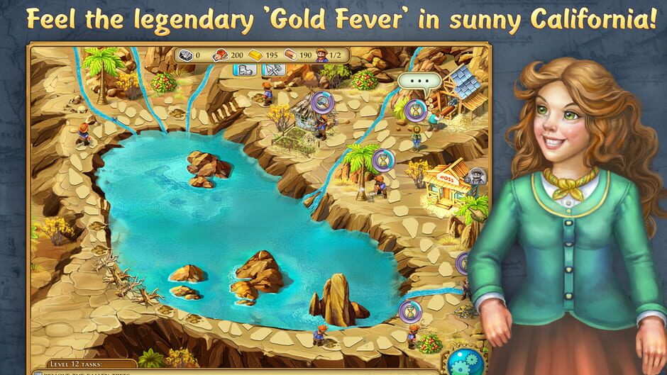 Rush for gold: California Screenshot