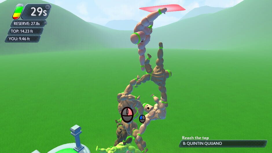 Mount Your Friends 3D: A Hard Man is Good to Climb Screenshot