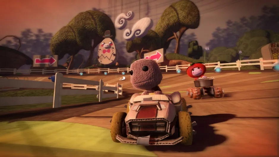 LittleBigPlanet Karting, captura de tela 1