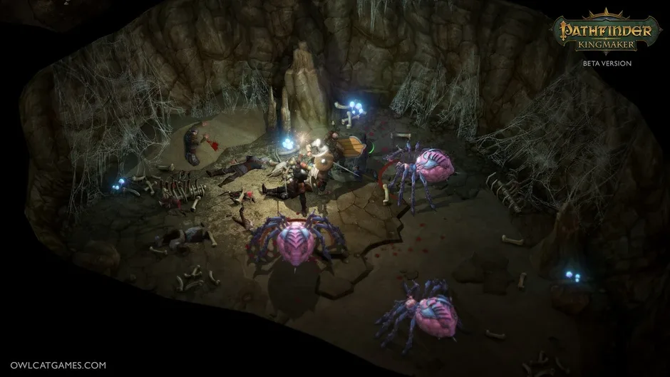 Pathfinder: Kingmaker, captura de tela 1