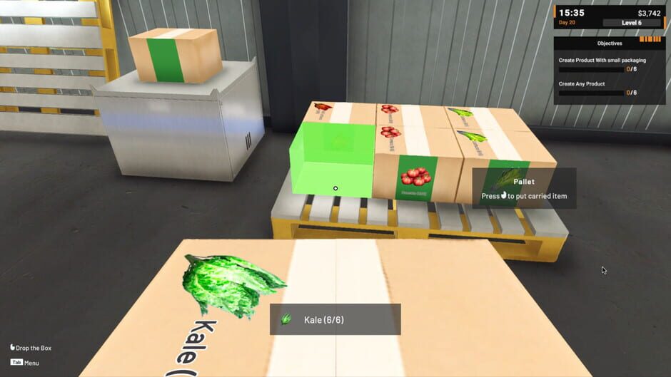Screenshots Food Processing Simulator