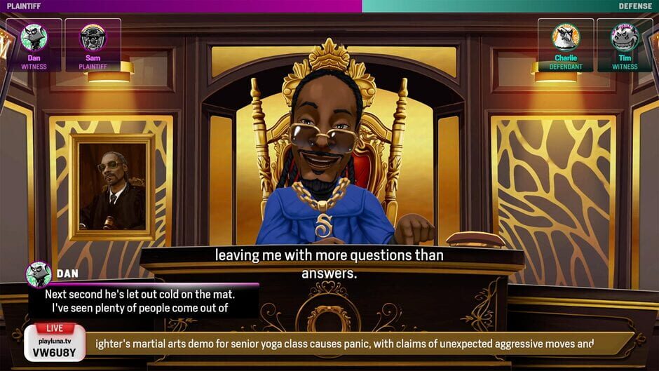 Courtroom Chaos: Starring Snoop Dogg media thumbnail