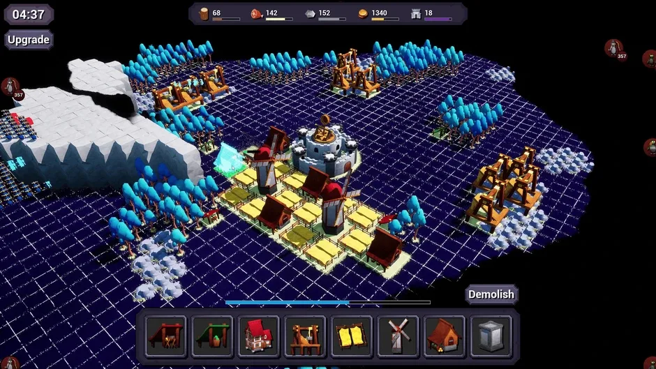 Кадър от Dwarven Rampart