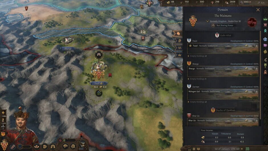 Crusader Kings III: Khans of the Steppe Screenshot