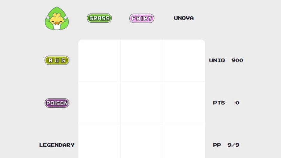 Screenshots Pokedoku