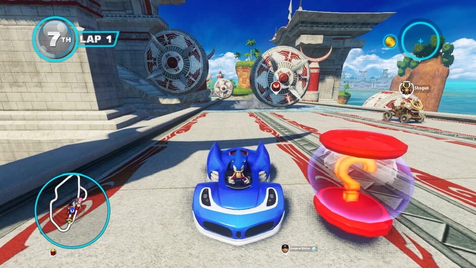 Sonic & All-Stars Racing Transformed Screenshot