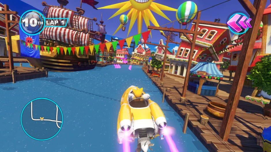 Sonic & All-Stars Racing Transformed Screenshot