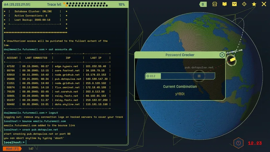 Кадър от Void Future: Hacking Protocol