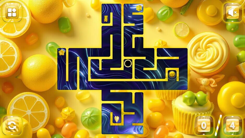 Sweetie Candy Maze: Yellow Lemon-reviewed-cover