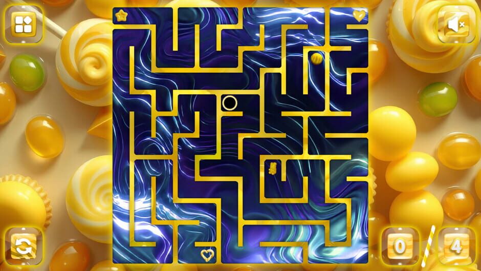 Sweetie Candy Maze: Yellow Lemon-reviewed-cover