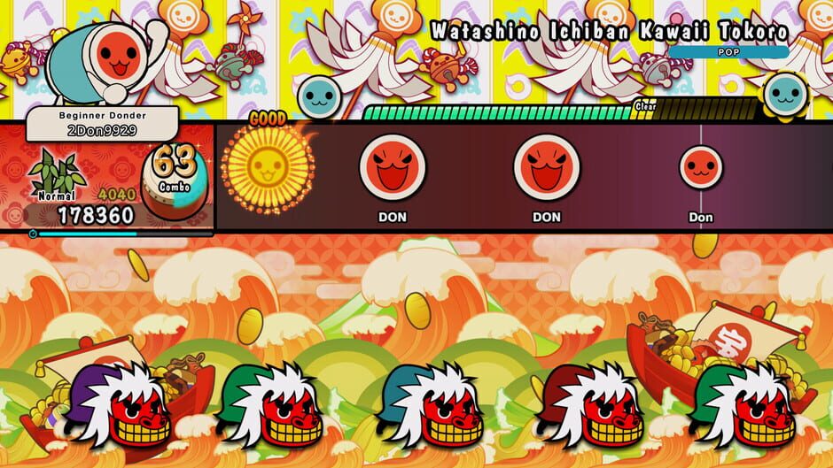 Taiko no Tatsujin: Rhythm Festival - Kawaii Pop Idol Pack Screenshot