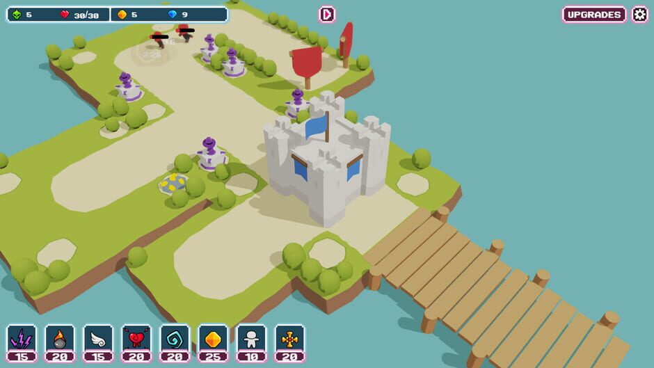 สกรีนช็อตจาก No Kings Tiny Defenders (รูปที่ 3)