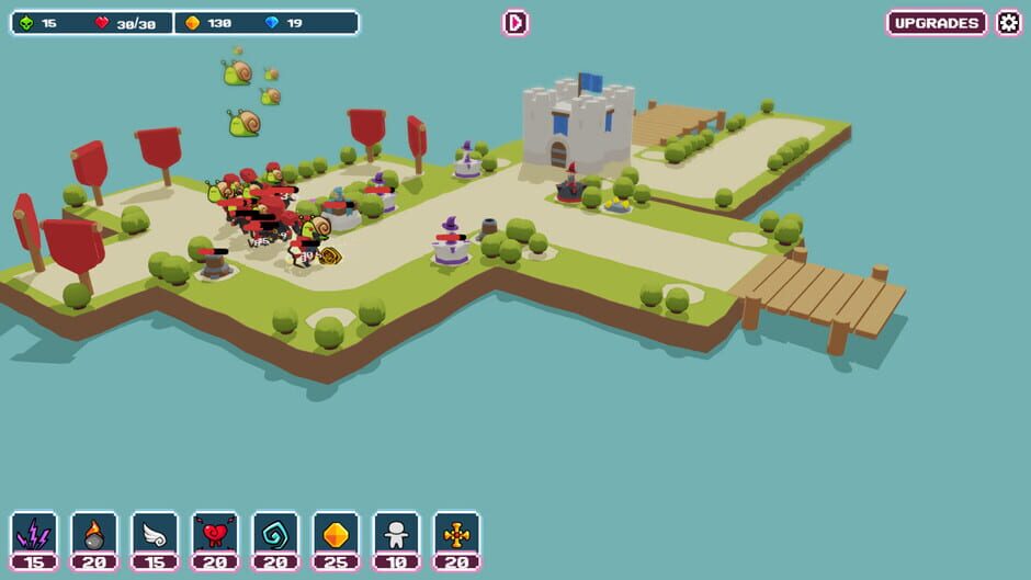 สกรีนช็อตจาก No Kings Tiny Defenders (รูปที่ 8)