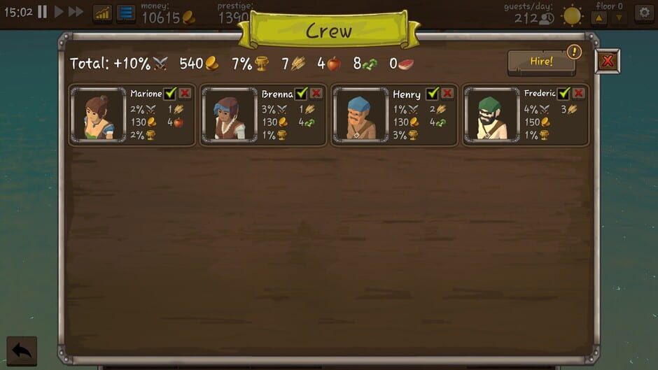 Tavern Master: Pirates Retreat Screenshot