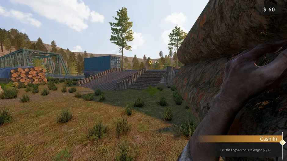 Кадър от Timberflow: Sawmill Simulator
