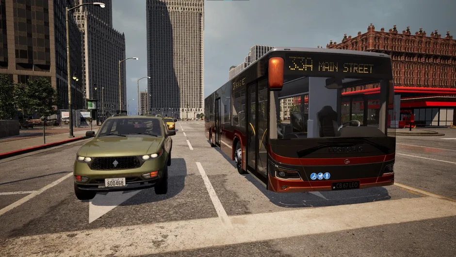 Кадър от City Bus Simulator 2026