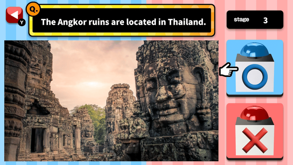 World Heritage True or False Quiz Screenshot