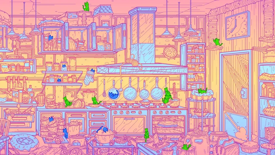 Кадър от Flats Full of Cats: Stars & Oysters