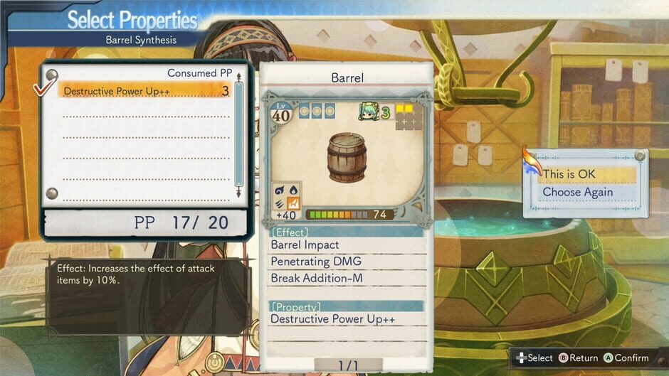 Atelier Shallie: Alchemists of the Dusk Sea DX Screenshot