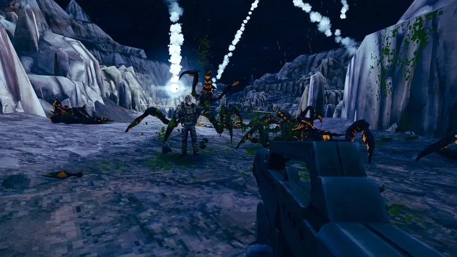 Starship Troopers: Ultimate Bug War!, captura de tela 1