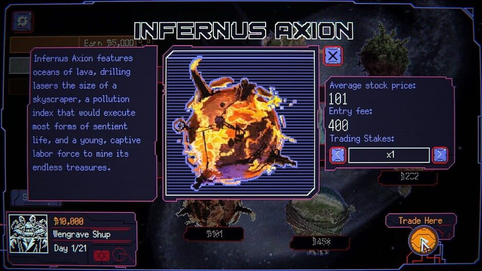 Screenshots Space Warlord Baby Trading Simulator