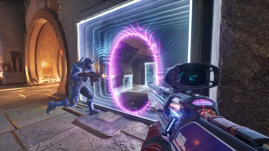 Splitgate: Arena Reloaded, captura de tela 2