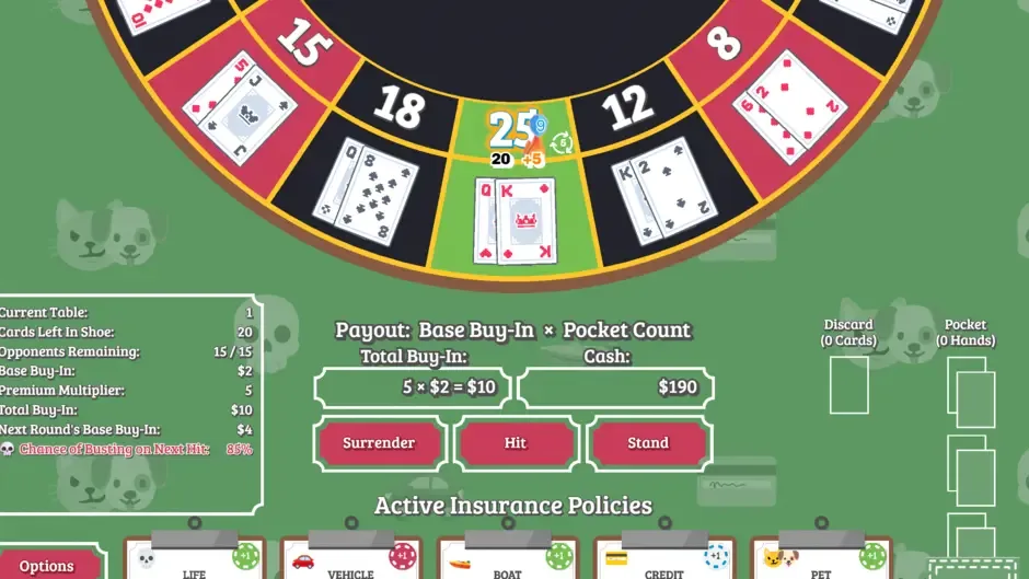 Blackjack Roulette