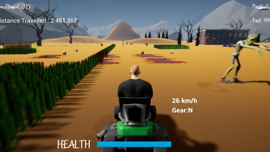 Lawnmower Game: Zombies Screenshot