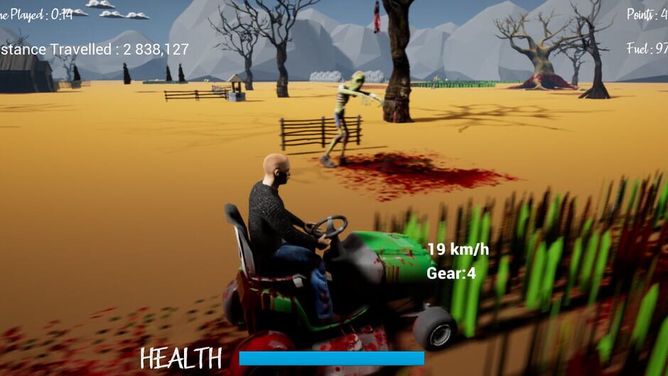 Lawnmower Game: Zombies Screenshot