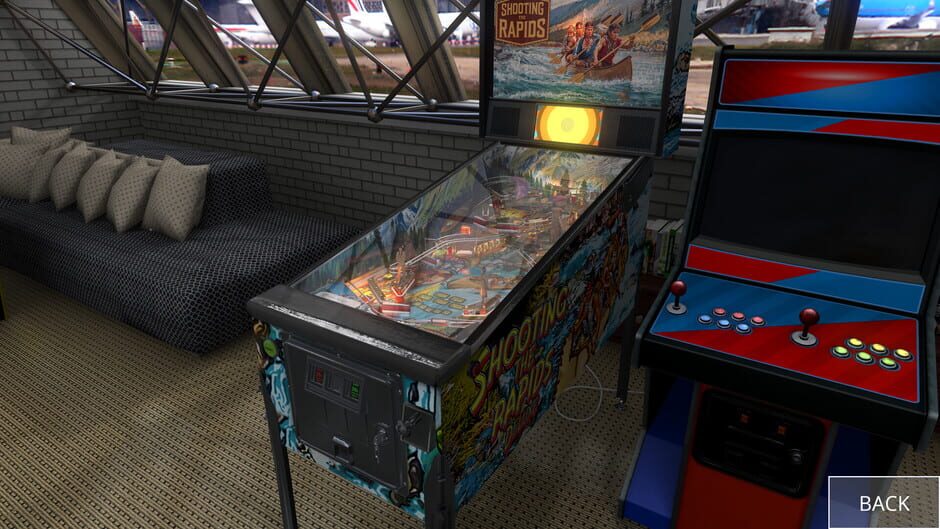 สกรีนช็อตจาก Zaccaria Pinball: Shooting the Rapids Deluxe Pinball Table (รูปที่ 5)
